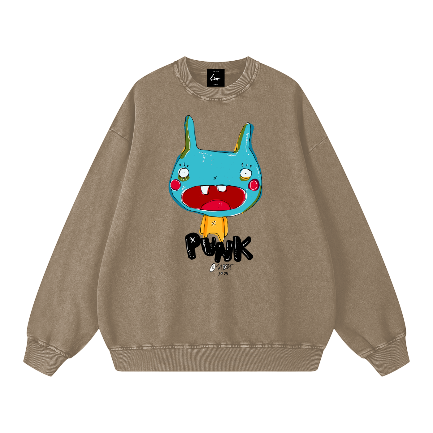 Punk Bunny Oversized Sweatshirt