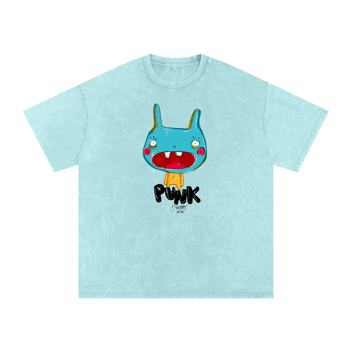 Punk Bunny Oversized Tee