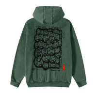 Even Dose Vintage Zip Fleece Hoodie