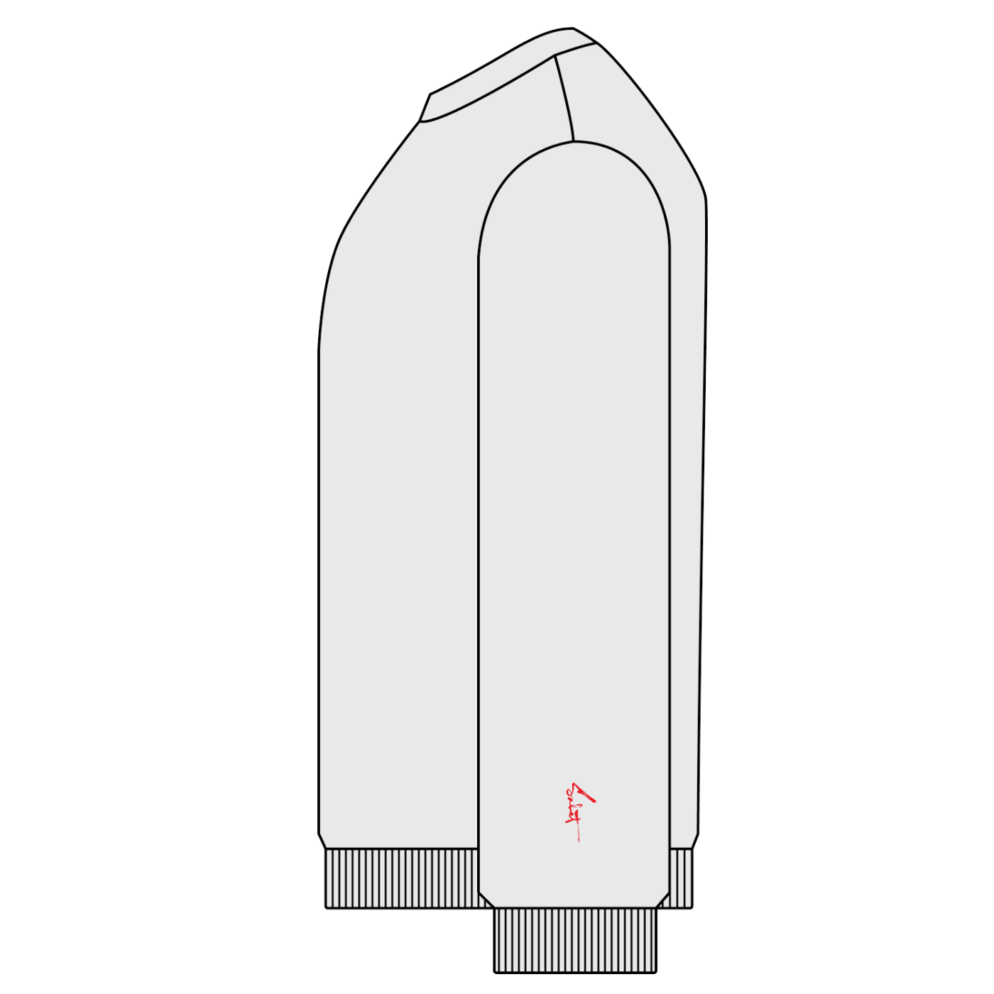 Fūkū Tiger Tokyo Oversized Sweatshirt