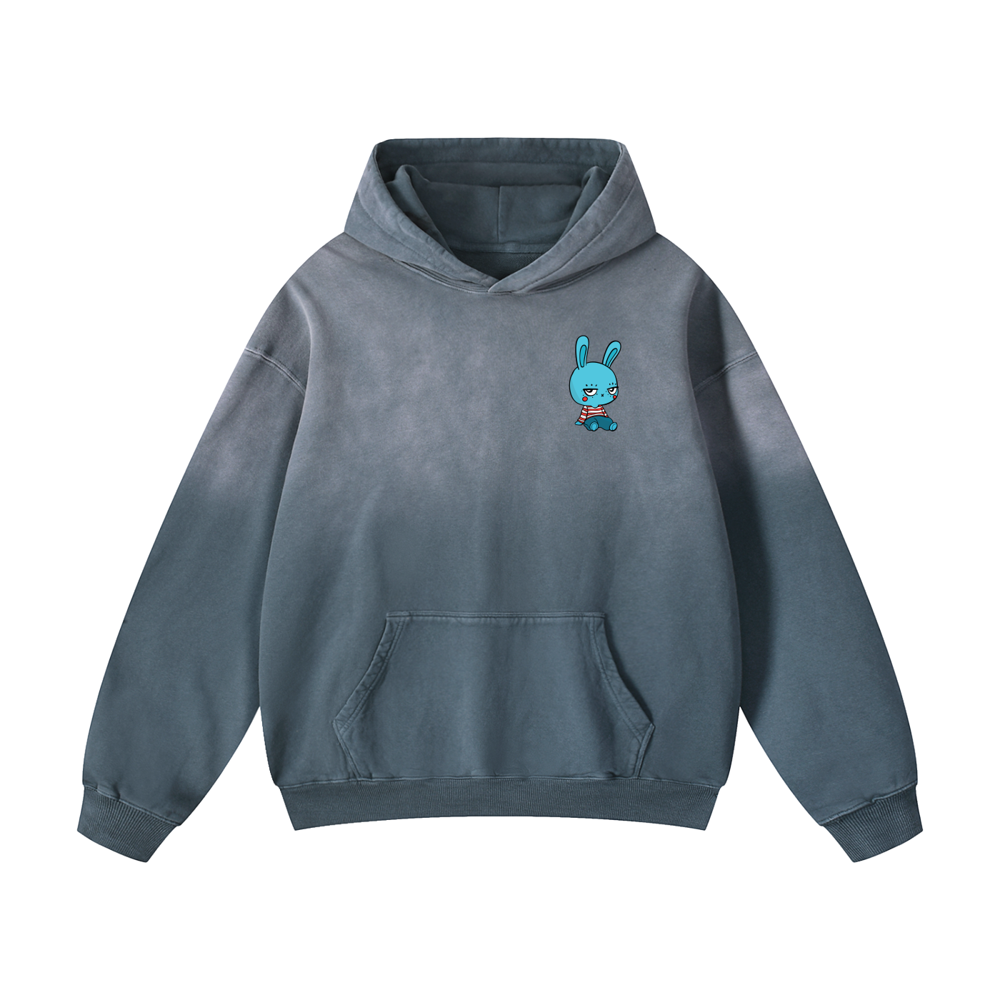 Pixopop Hello Stitch Bunny Oversized Hoodie