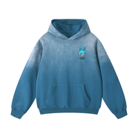 Hi Stitch Bunny Vintage Hoodie