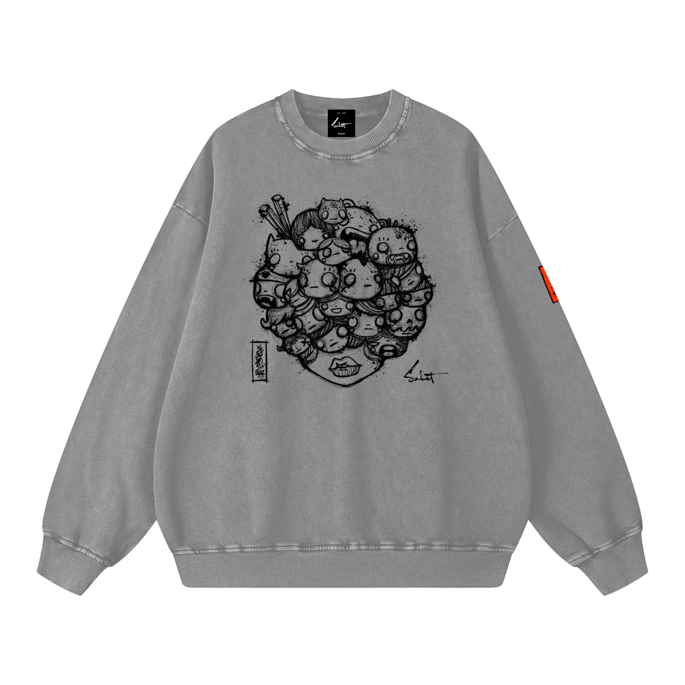 Buttercup Vintage Oversized Sweatshirt