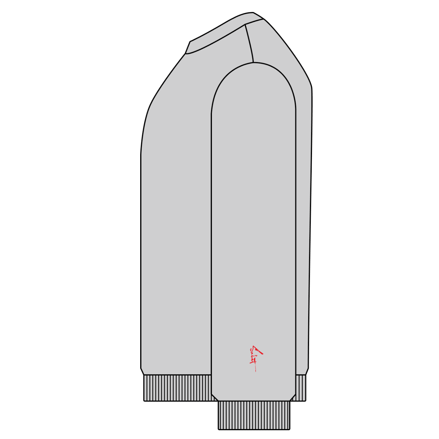 Fūkū Tiger Tokyo Oversized Sweatshirt