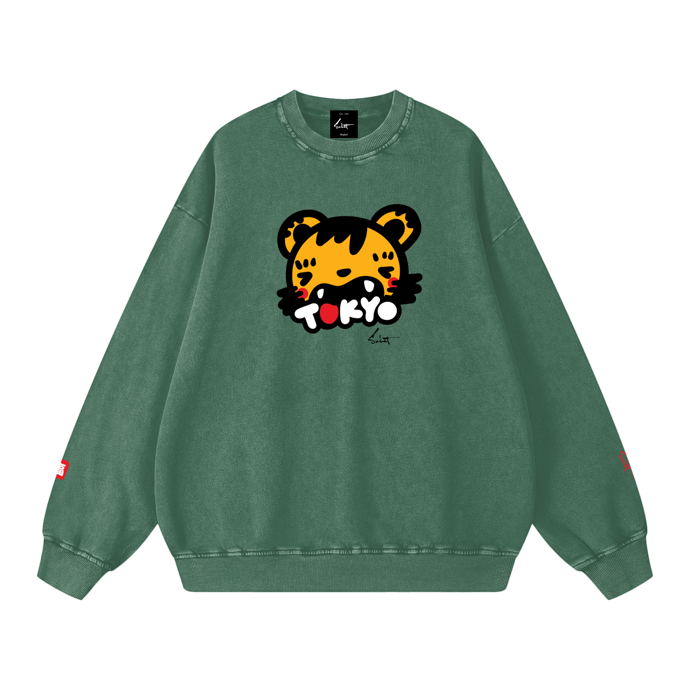 Fūkū Tiger Tokyo Oversized Sweatshirt