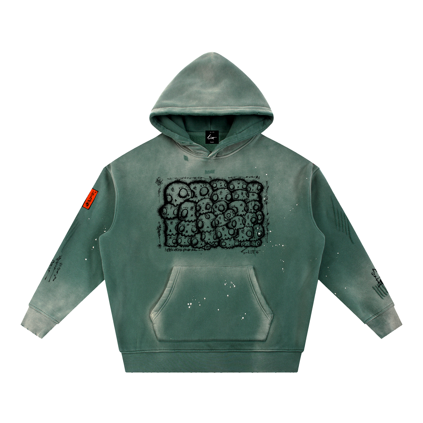 Even Dose Vintage Fleece Hoodie