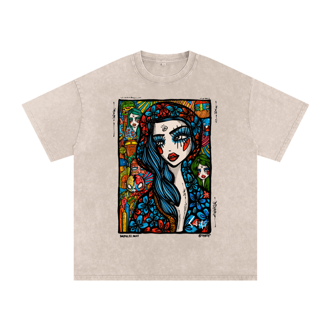 Impulse Oversized Cotton Tee