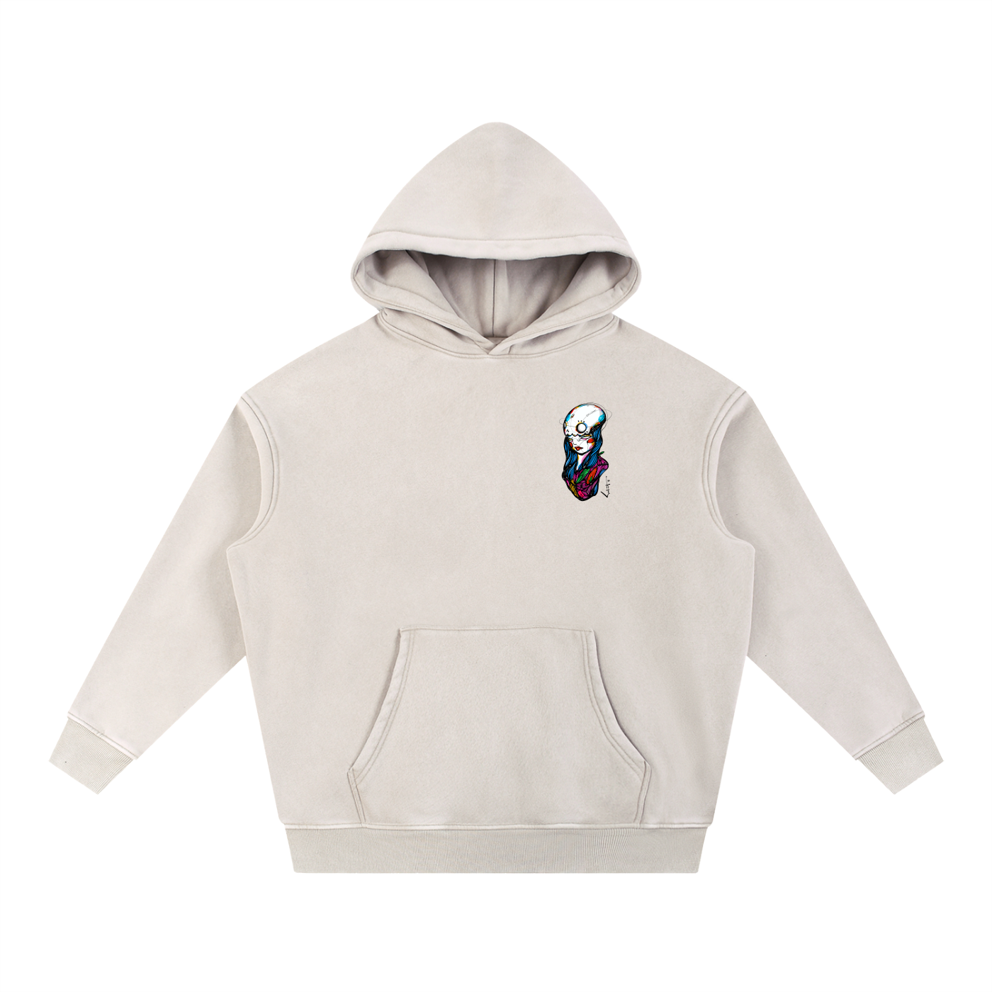 Ghost Vintage Hoodie