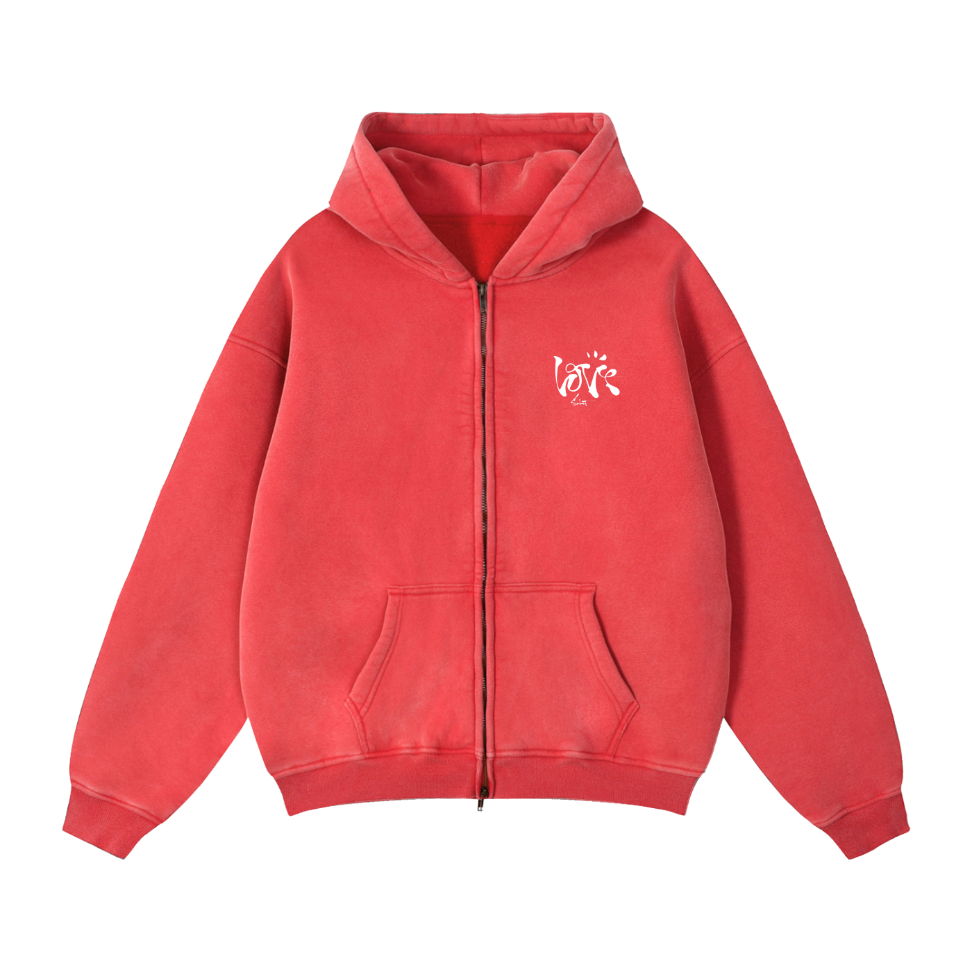 LOVE Sabet Zipper Fleece Hoodie