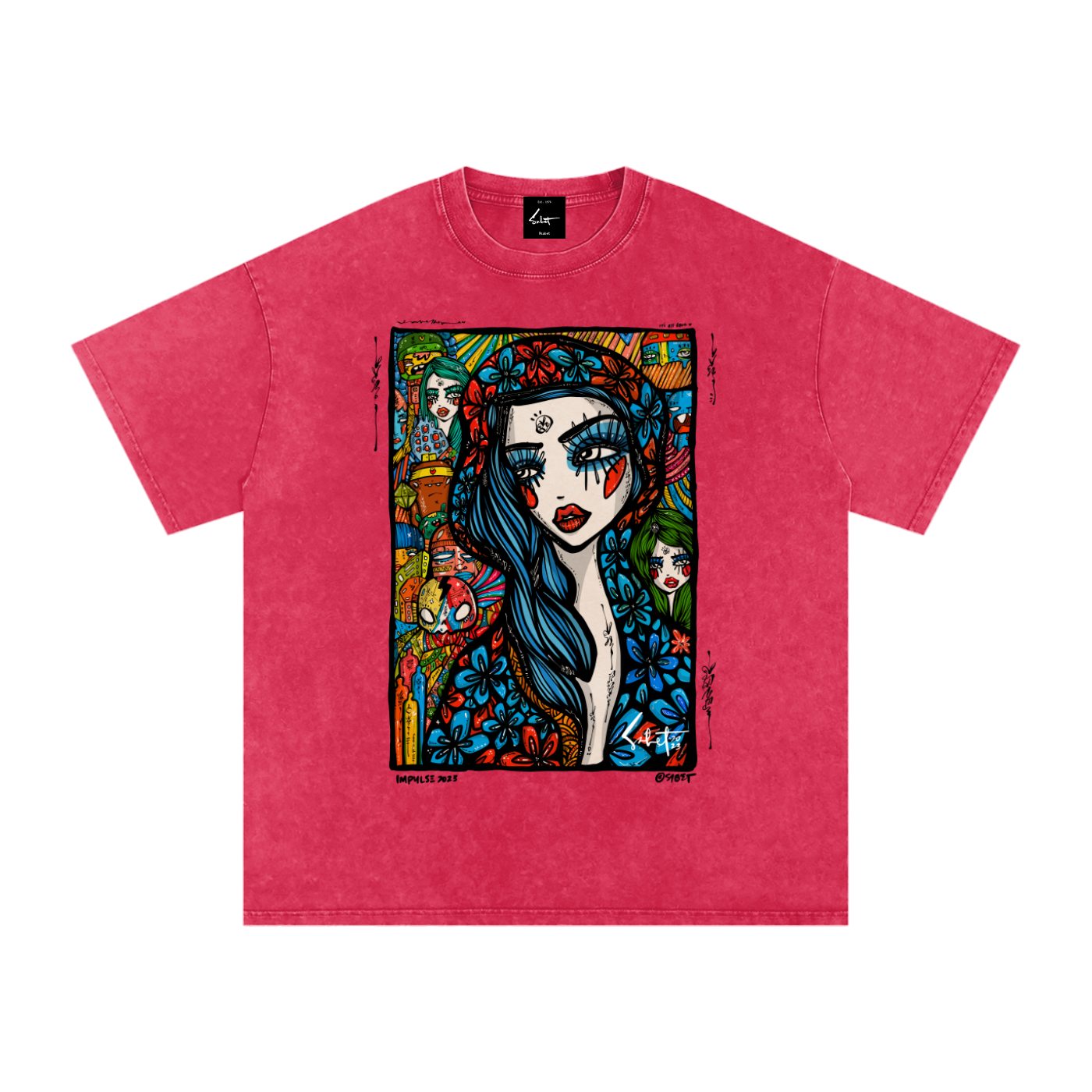 Impulse Oversized Cotton Tee