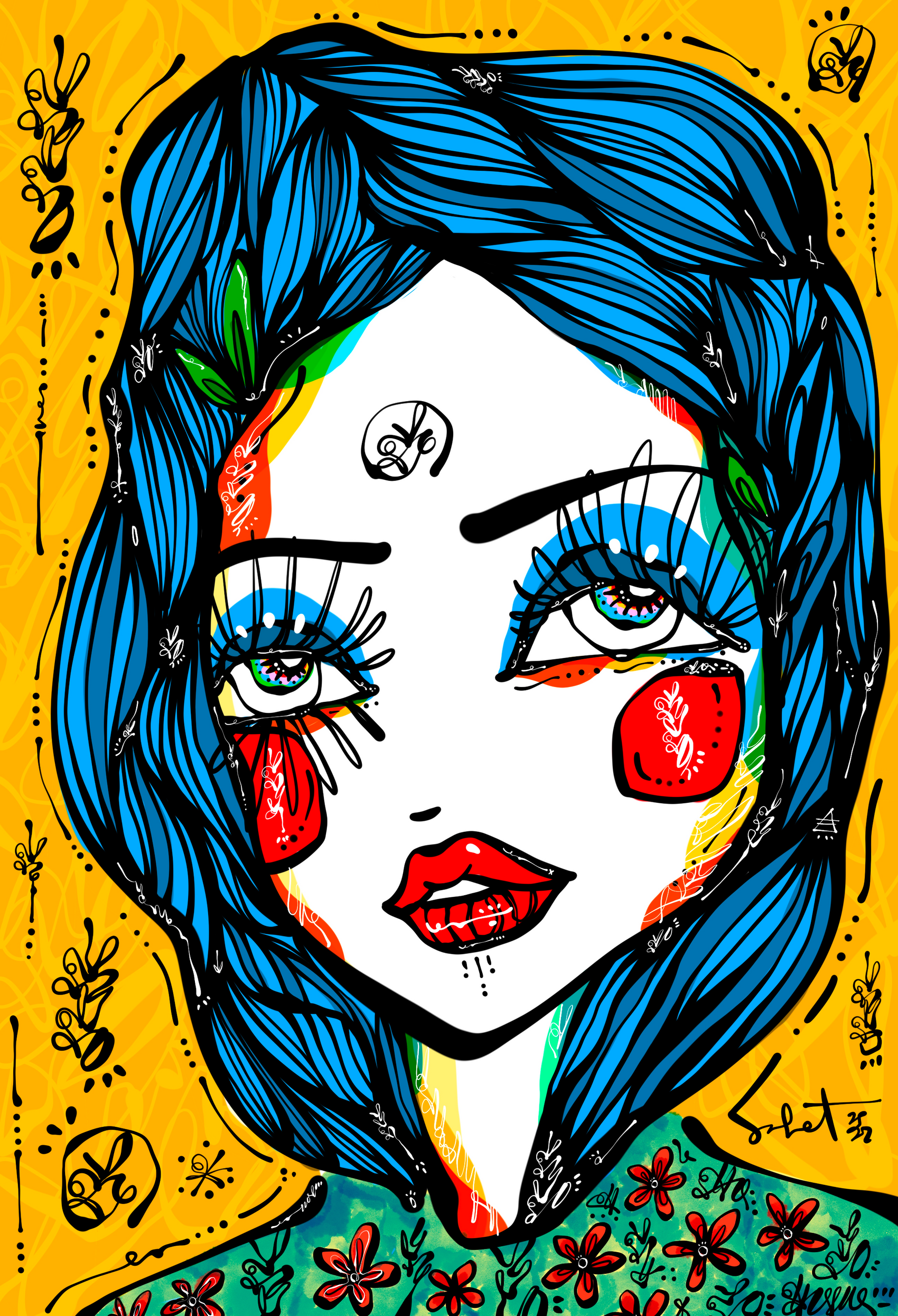 Beautiful Honey 2023 Sabet Canvas Print