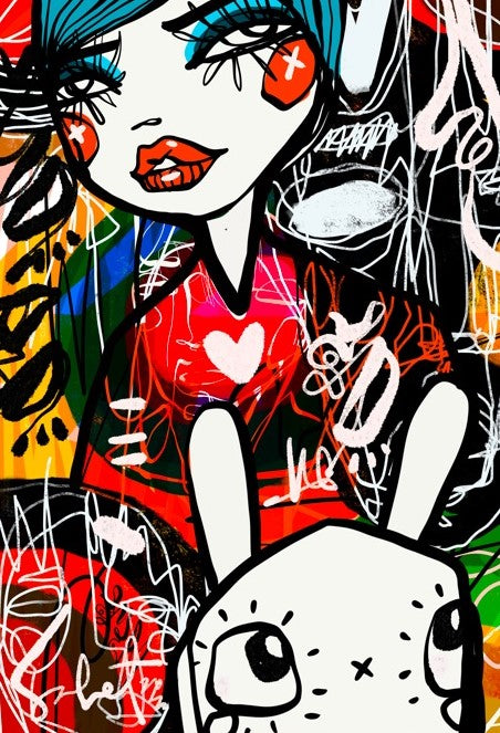 Bunny Hype 2022 Sabet Canvas Print