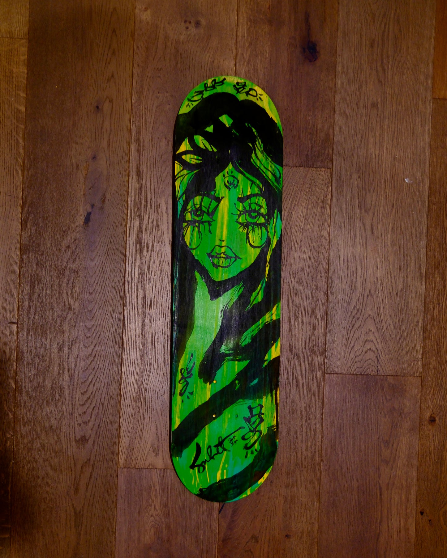 Board Dreams 2025 Sabet | 1 of 1 Hand Painted Skate Deck