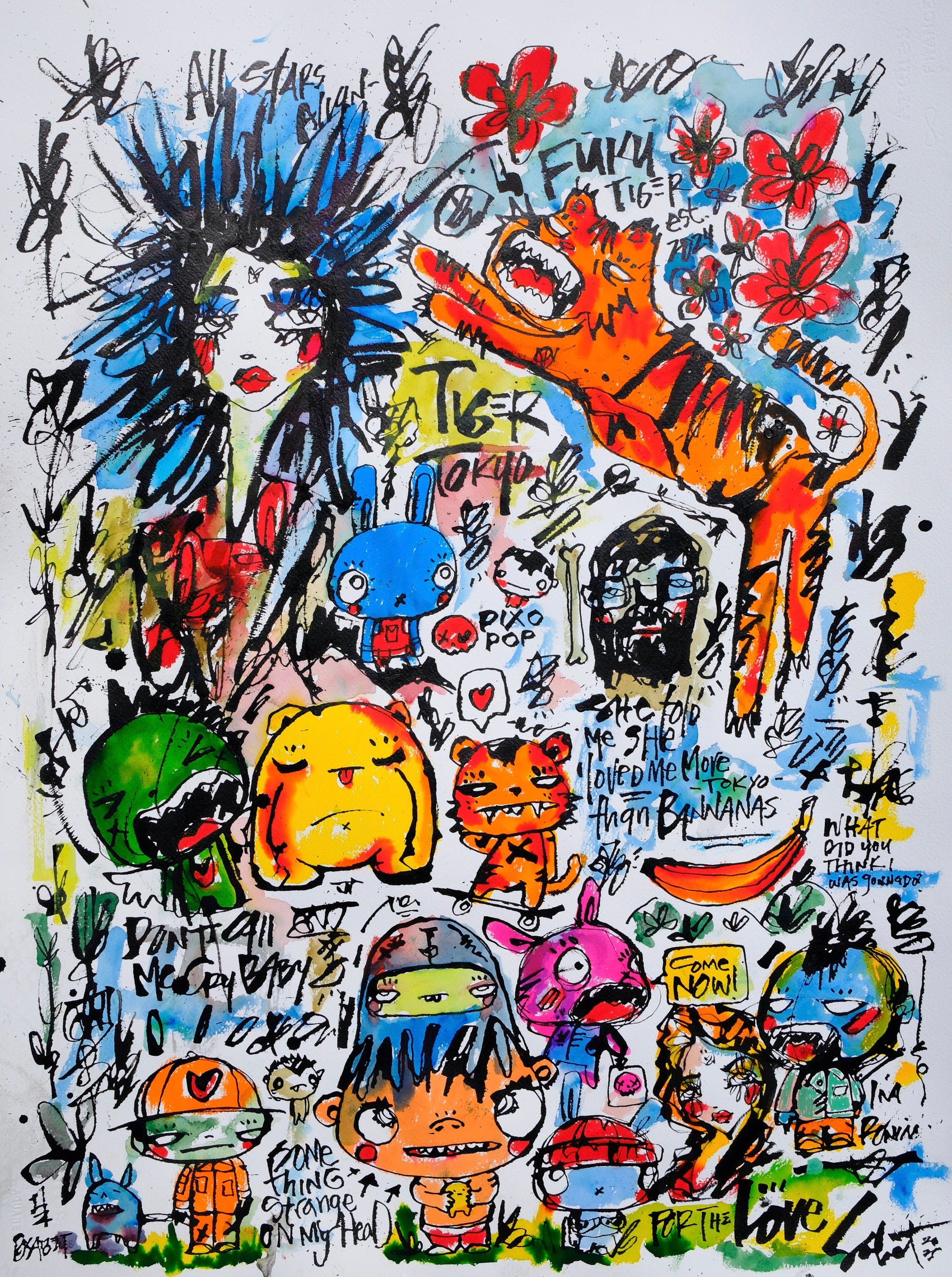 Tiger Love 2025 Sabet Gallery Canvas