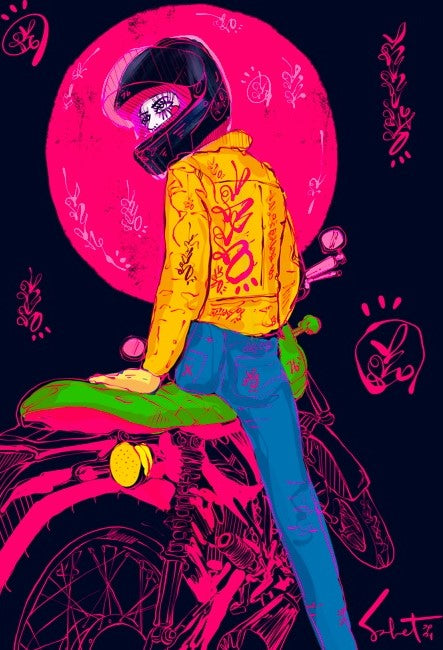 Electric Youth 2021 Sabet Canvas Print