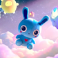 Available Now! Stitch Bunny Designer Plushie | Pixopop by Sabet
