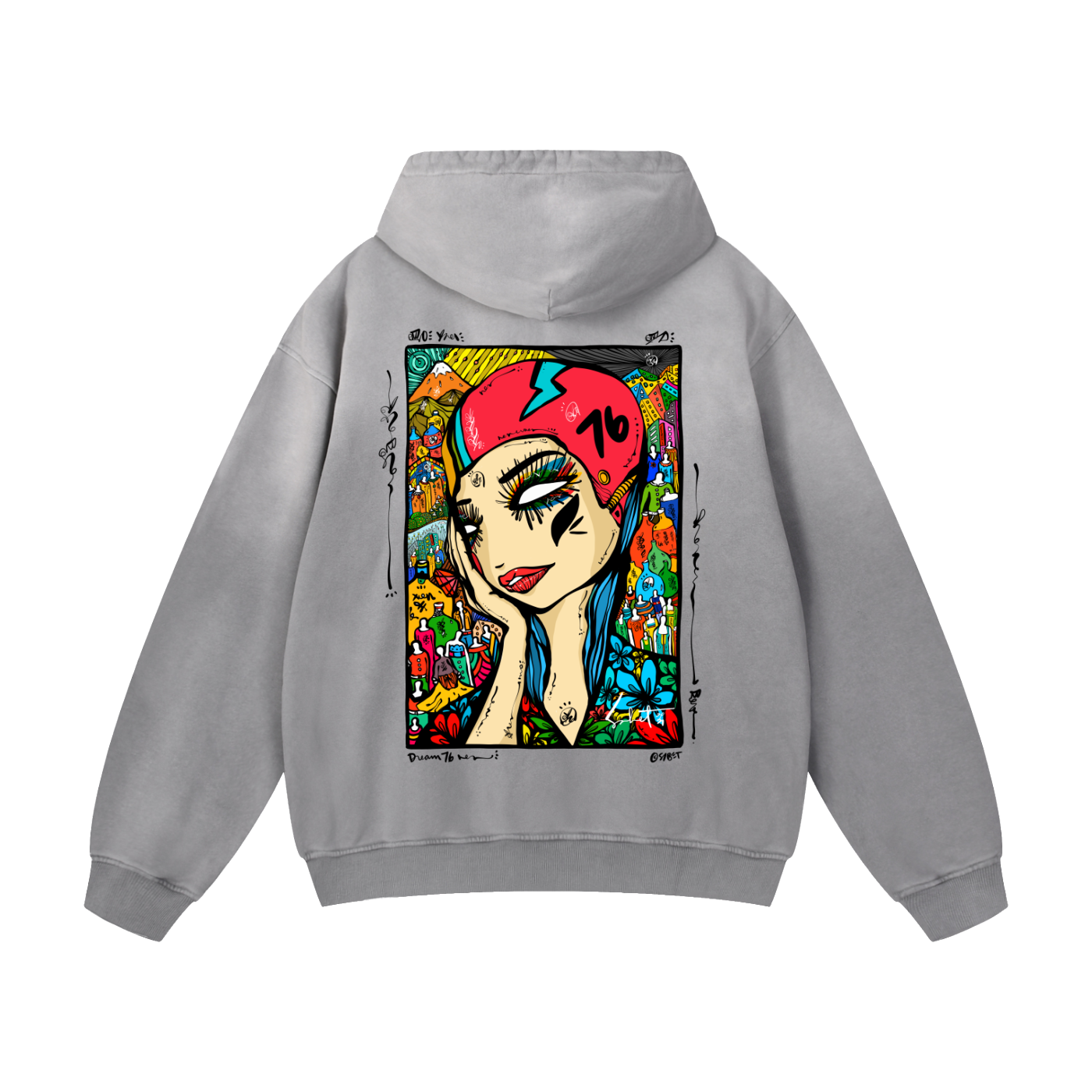 Super 76 Oversized Hoodie