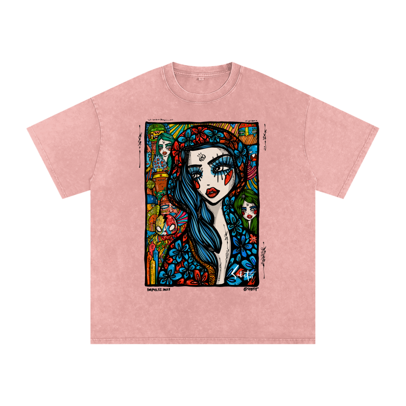 Impulse Oversized Cotton Tee