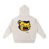 Fūkū 福 Tiger Oversized Vintage Hoodie