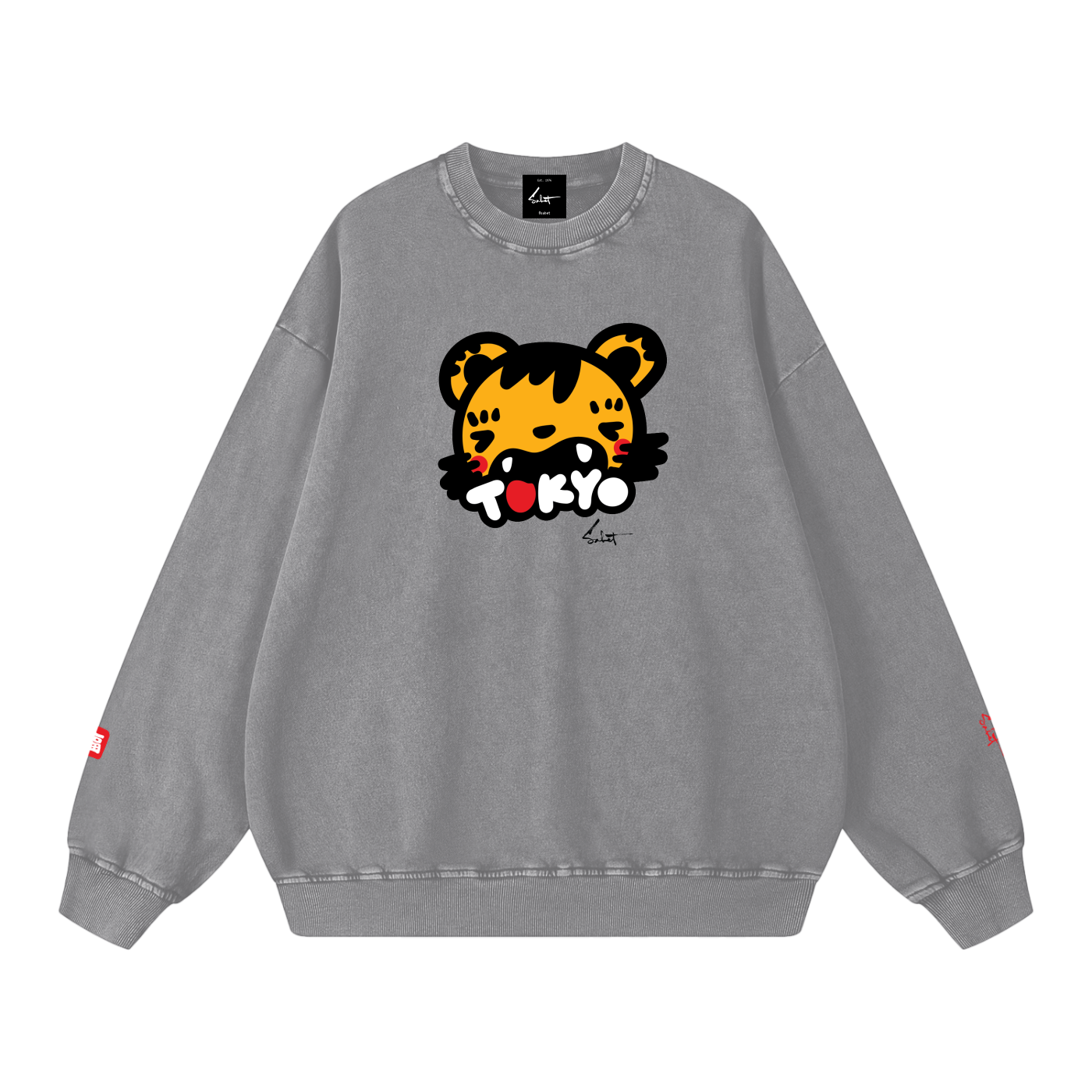 Fūkū 福 Tiger Tokyo Vintage Sweatshirt