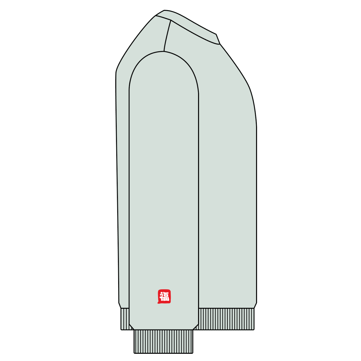 Fūkū Tiger Tokyo Oversized Sweatshirt