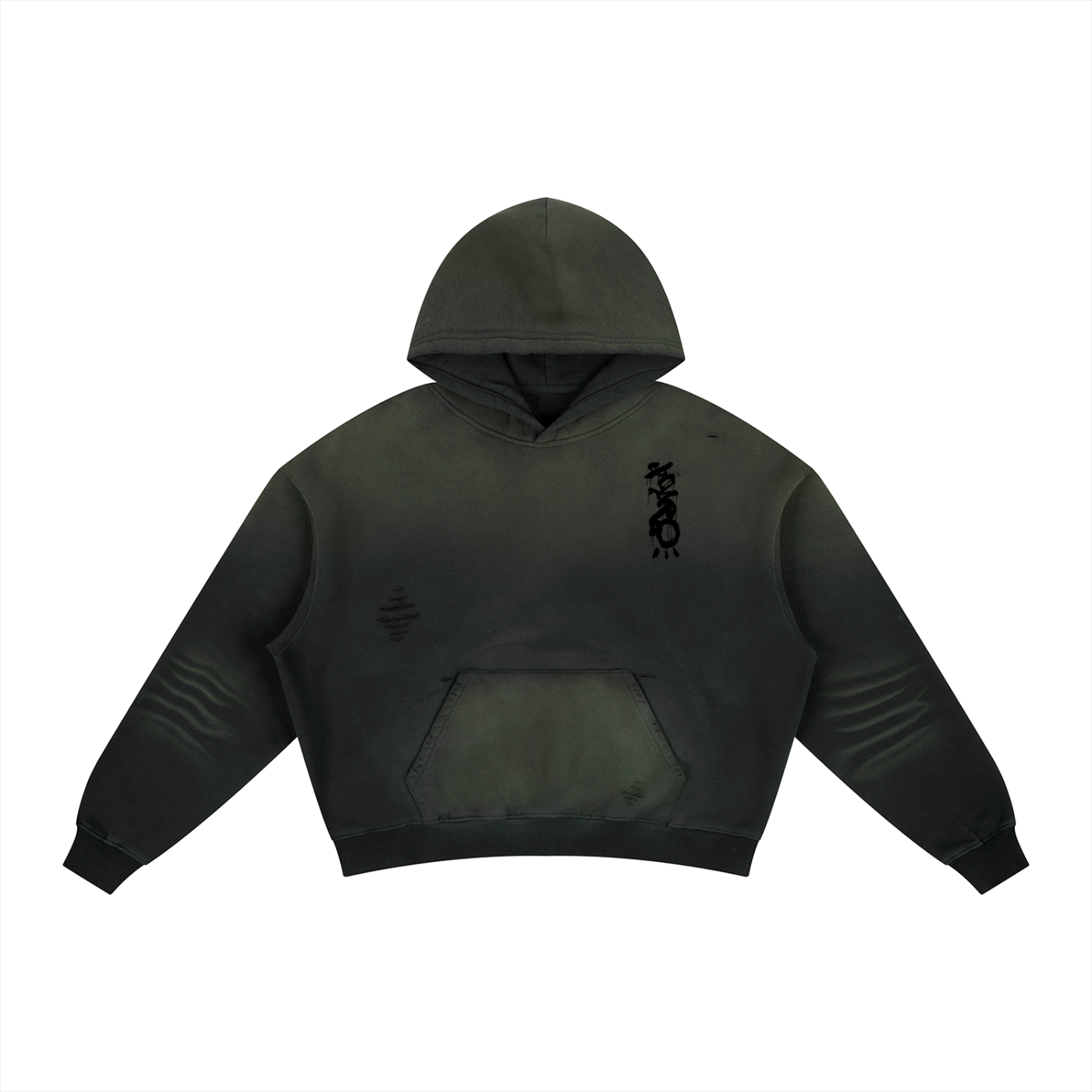 Wild Script Vintage Hoodie