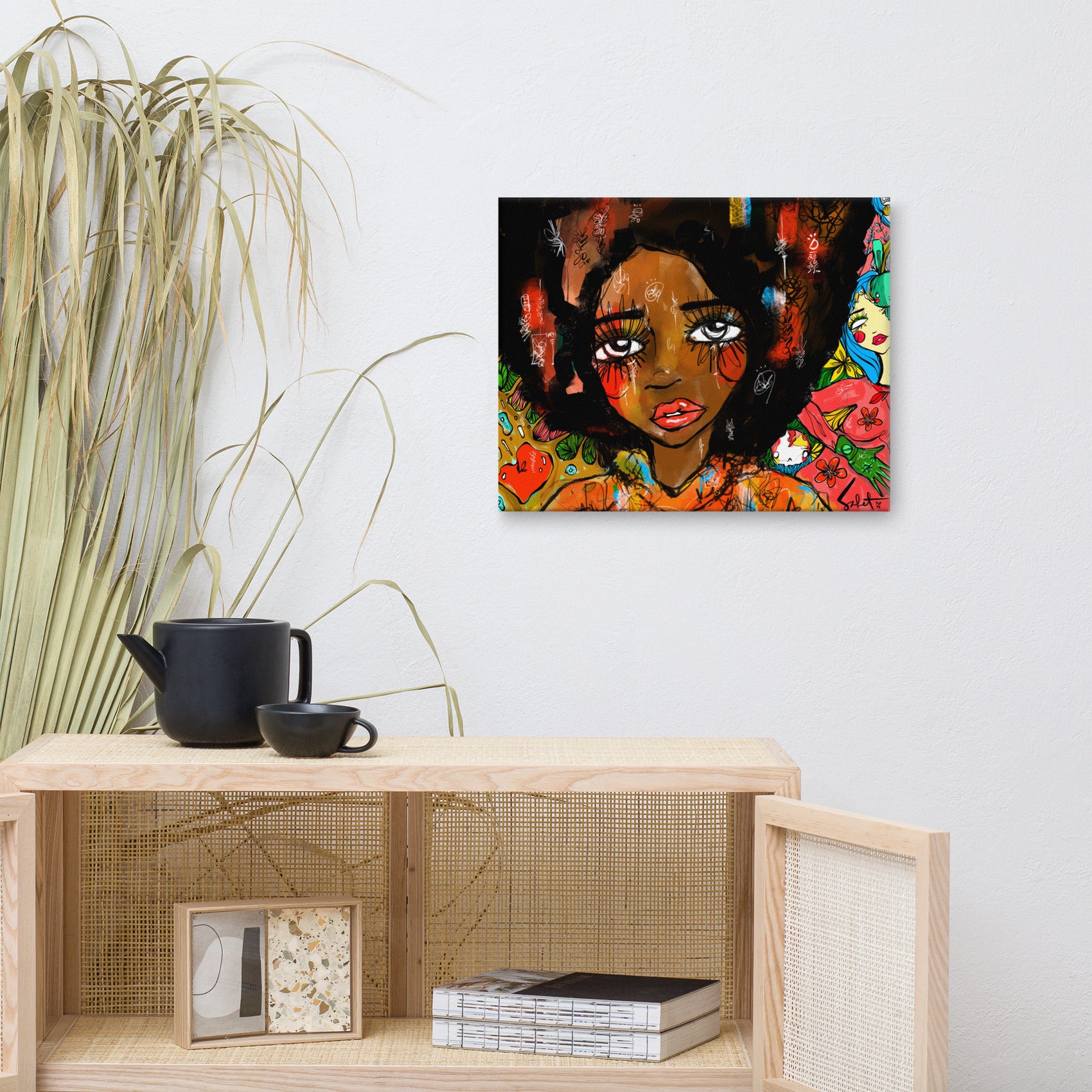 Super Heart 2021 Sabet Canvas Print