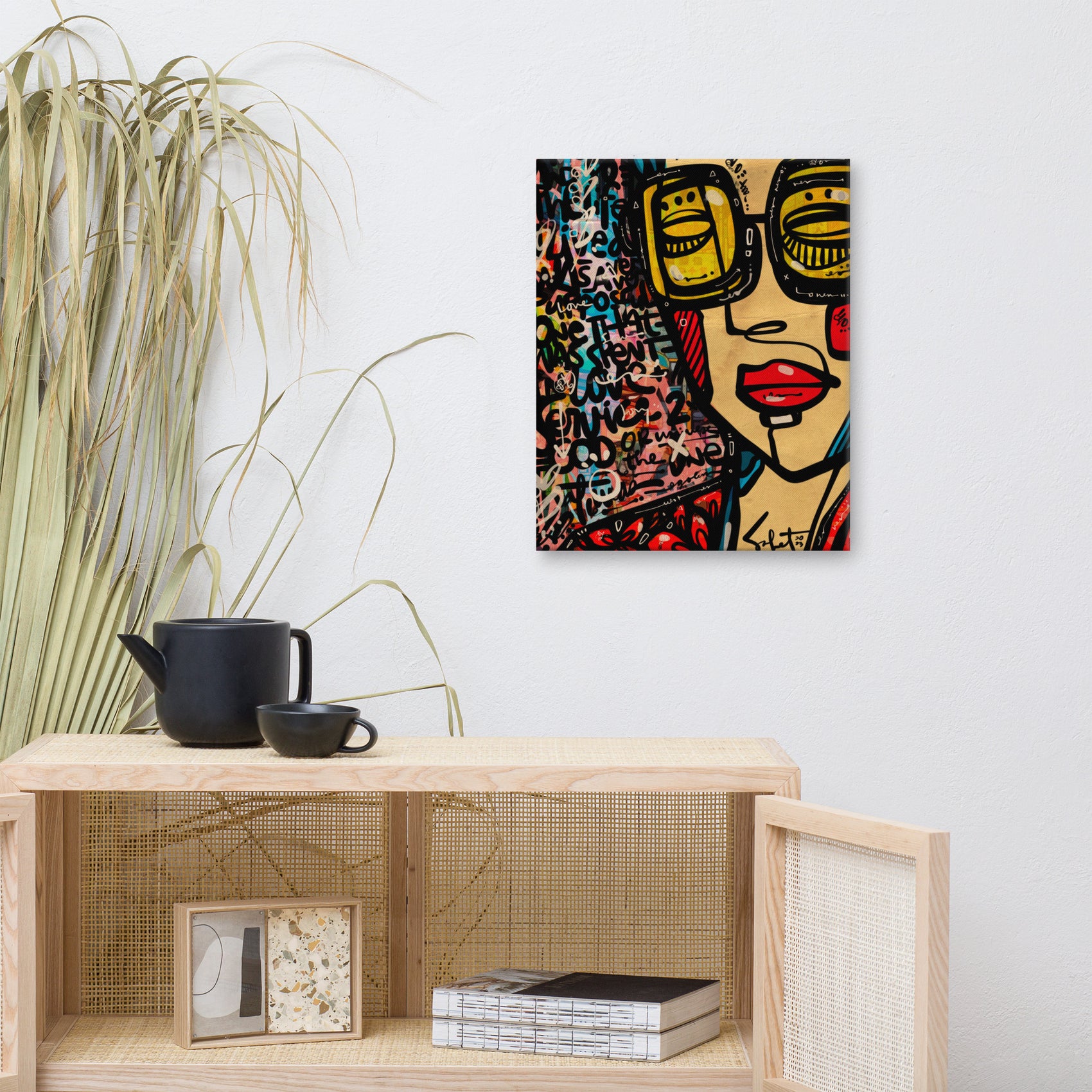 Supreme Sabet Canvas Print