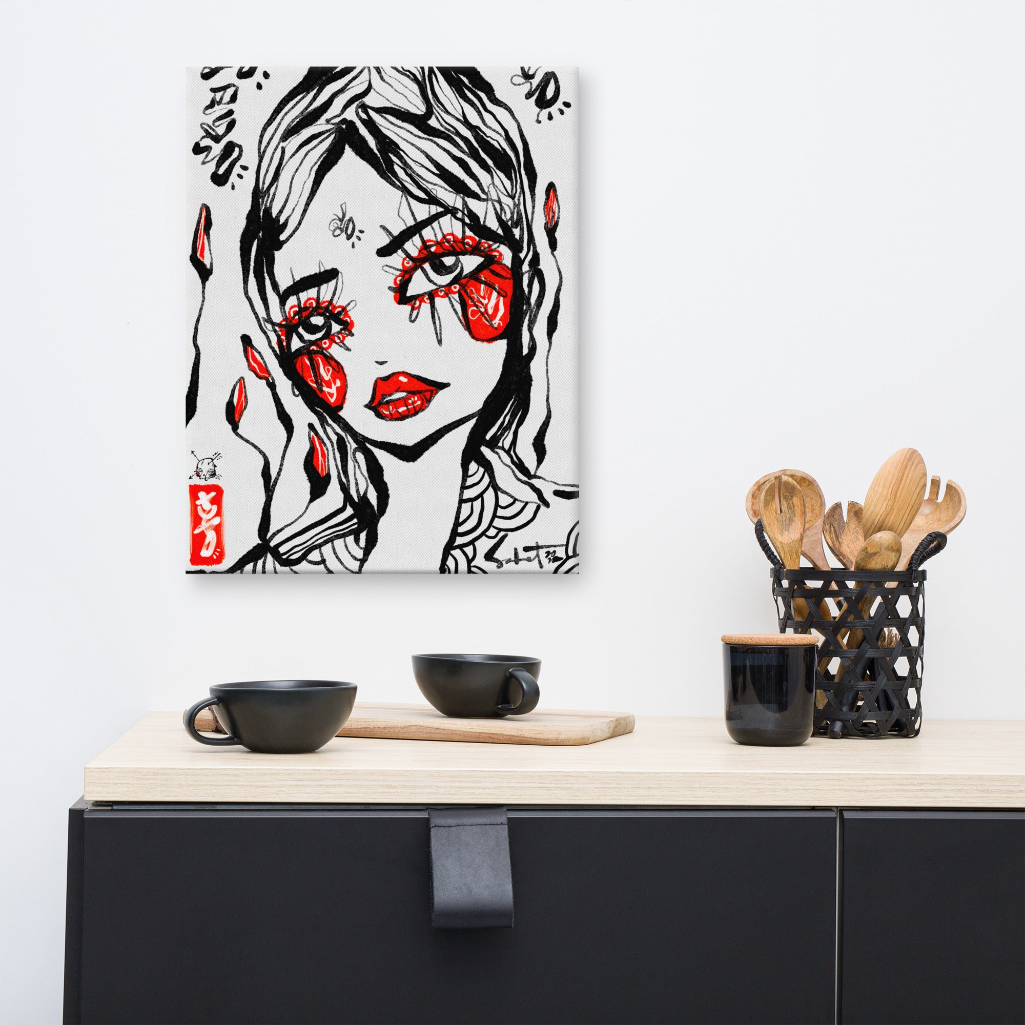 Kanzuno 2022 Sabet Canvas Print