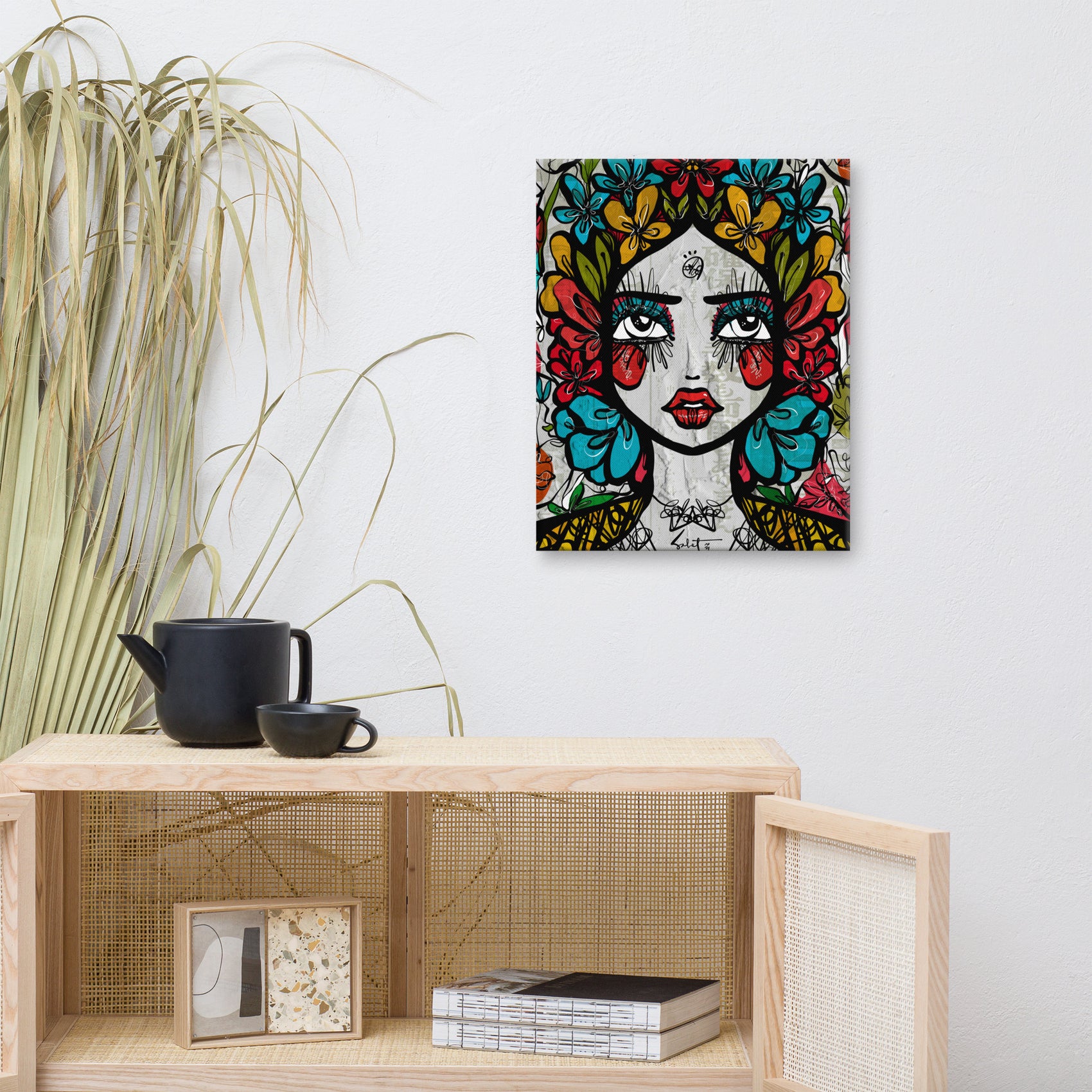 Kiku Love 2021 Sabet Canvas Print