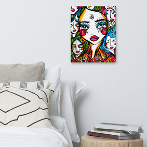 Yummy nights 2021 Sabet Canvas Print