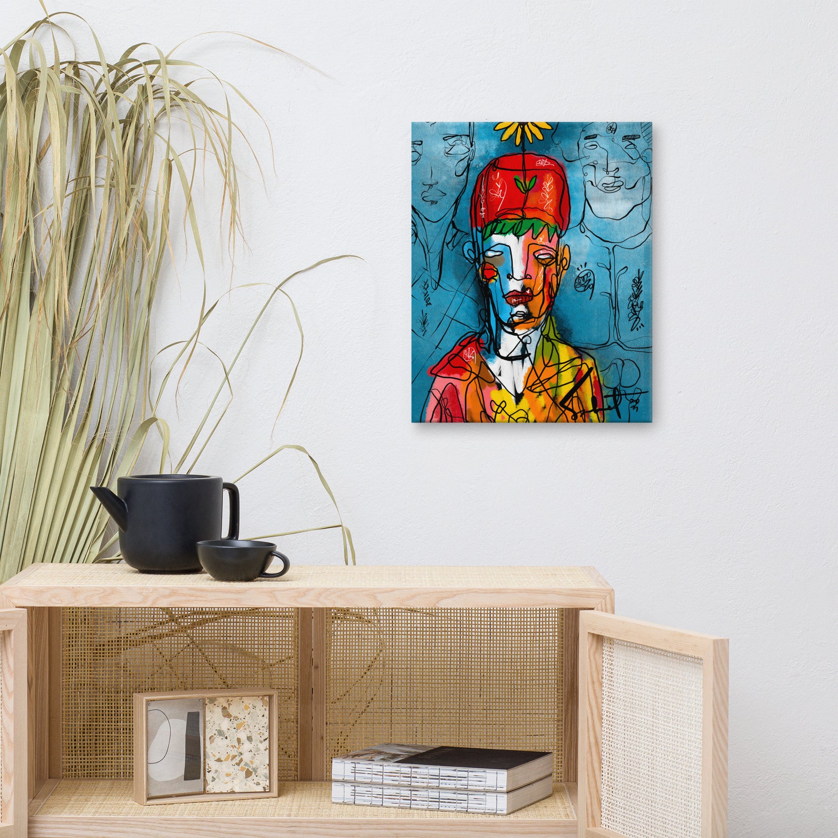 Van Gogh Dreaming 2021 Sabet Canvas Print