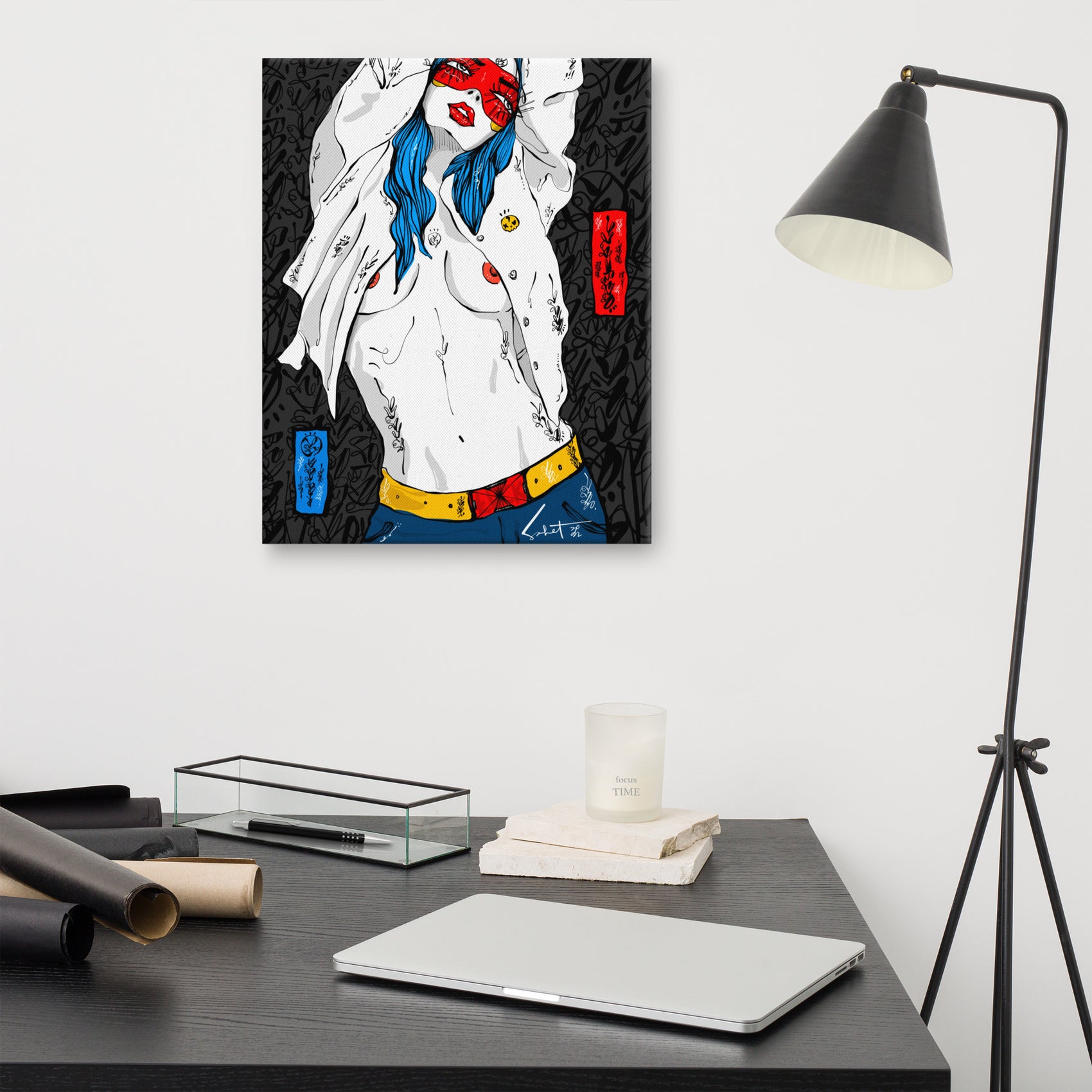 Lucky 2022 Sabet Canvas Print