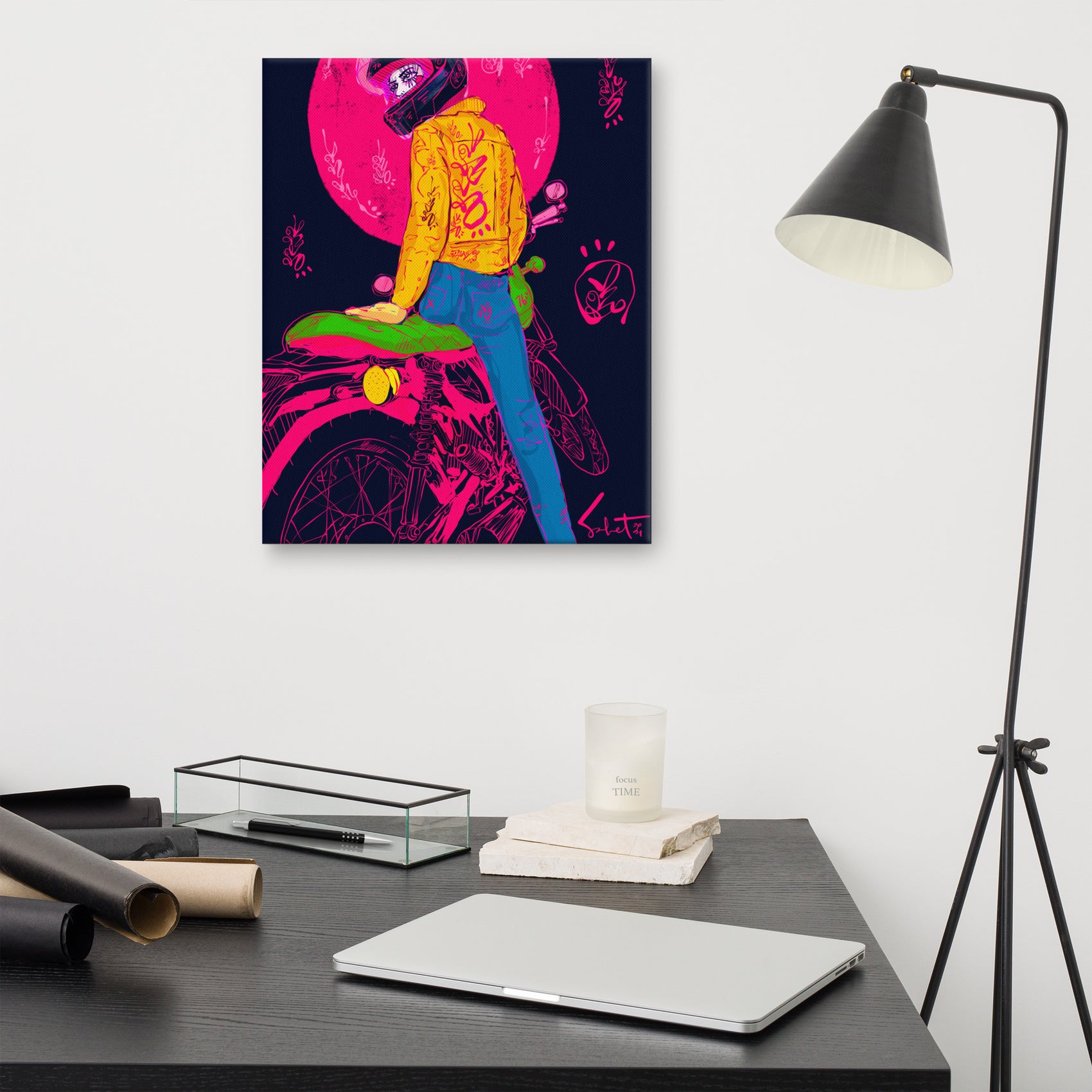 Electric Youth 2021 Sabet Canvas Print