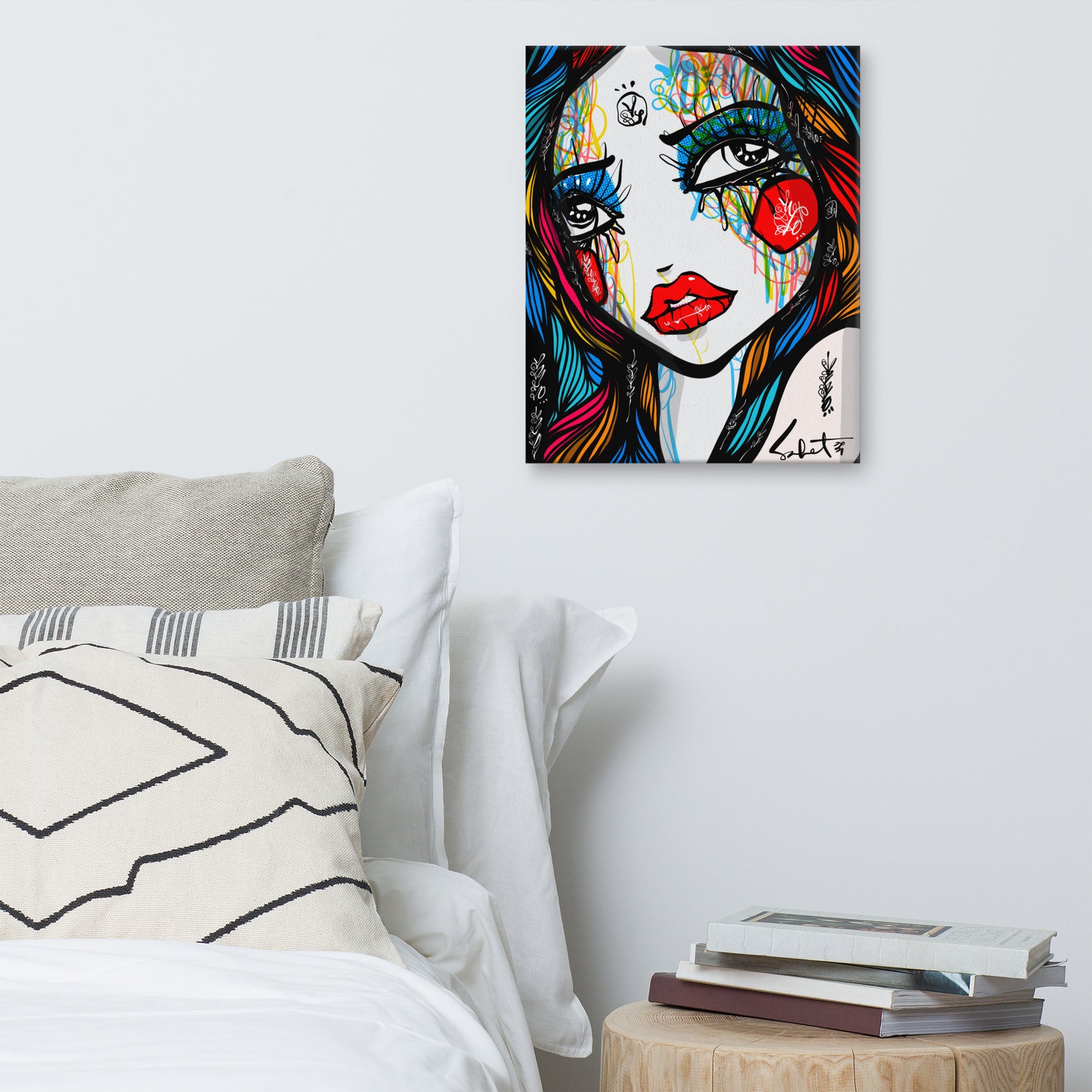 Delousions 2021 Sabet Canvas Print