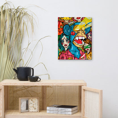 Ape Activated 2022 Sabet x Bayc Canvas Print