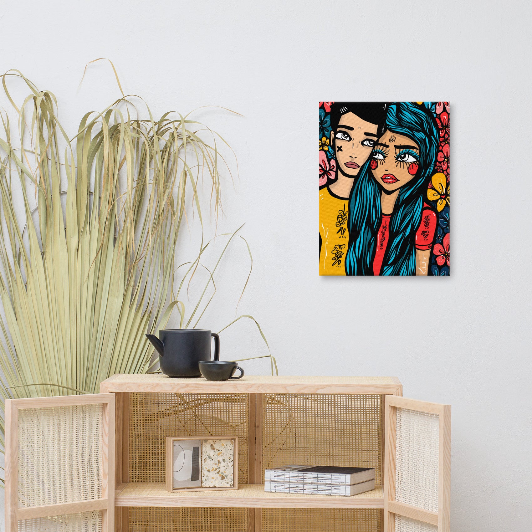 Love Manifested 2021 Sabet Canvas Print