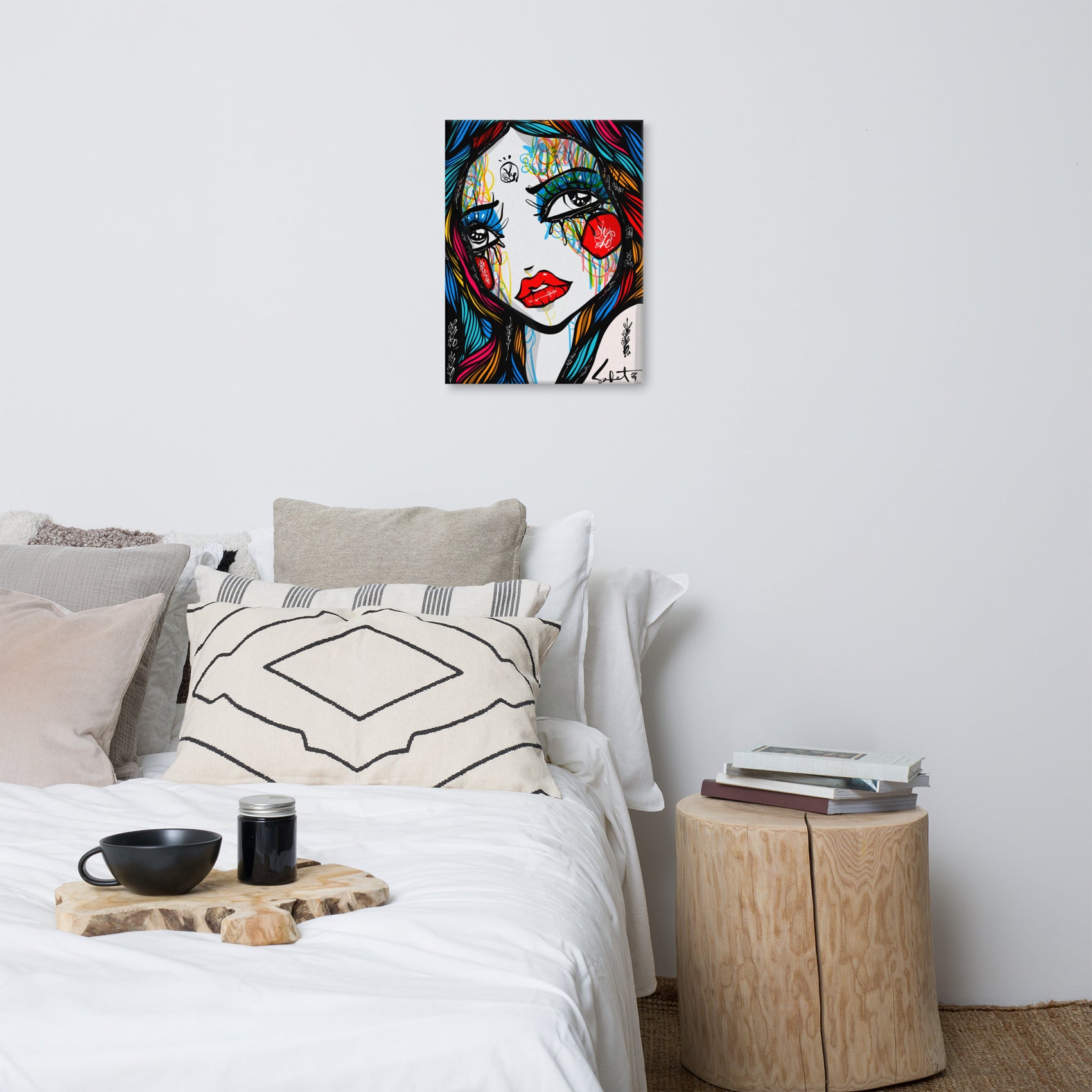 Delousions 2021 Sabet Canvas Print