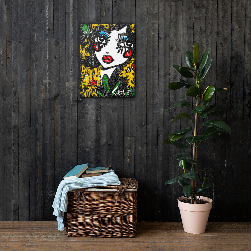 Fuku Tiger 2023 Sabet Canvas Print