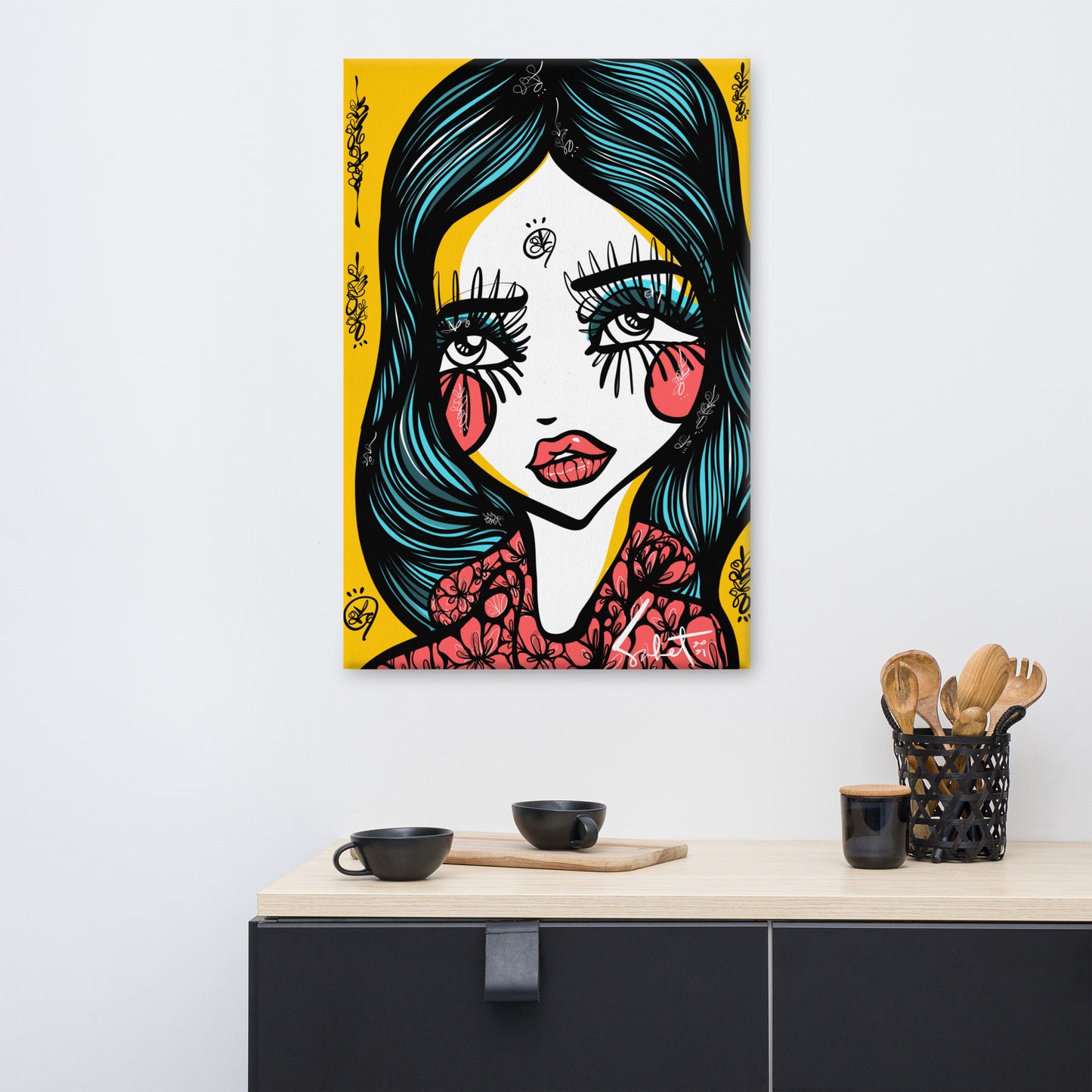 Lollipop 2021 Sabet Canvas Print