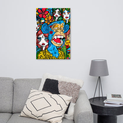 Stryker Ape 2021 Sabet x Bayc Canvas Print