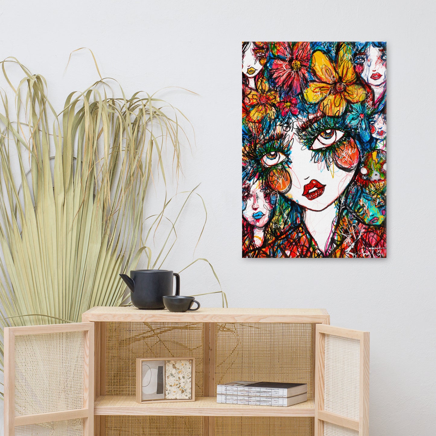 Lush 2021 Sabet Canvas Print