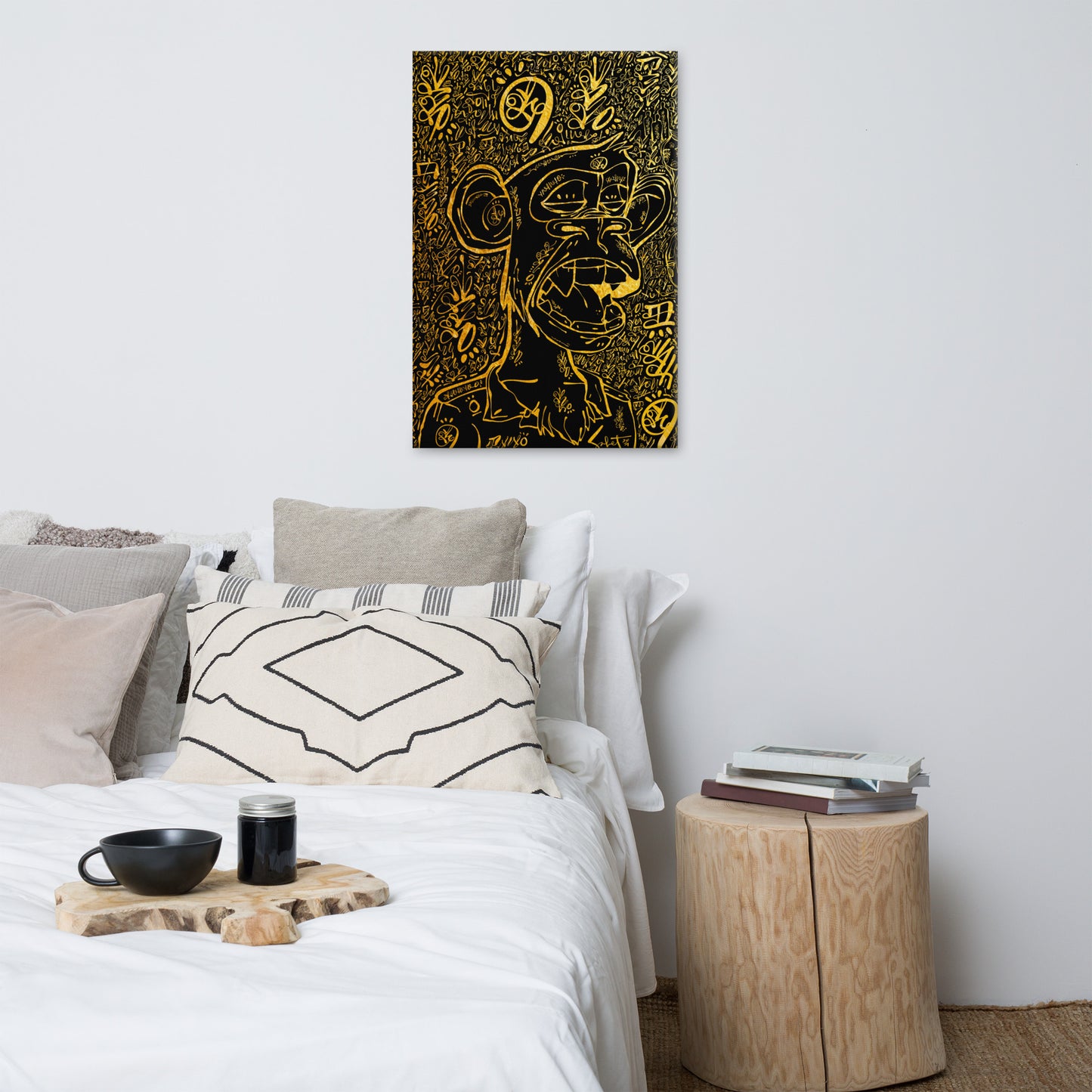 Lovescript Ape Prophecy 2021 Sabet x Bayc Canvas Print