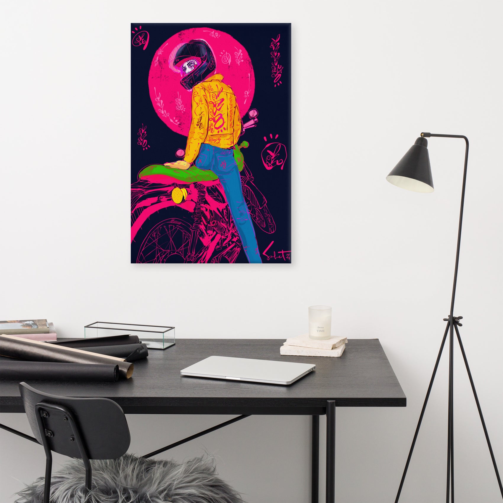 Electric Youth 2021 Sabet Canvas Print