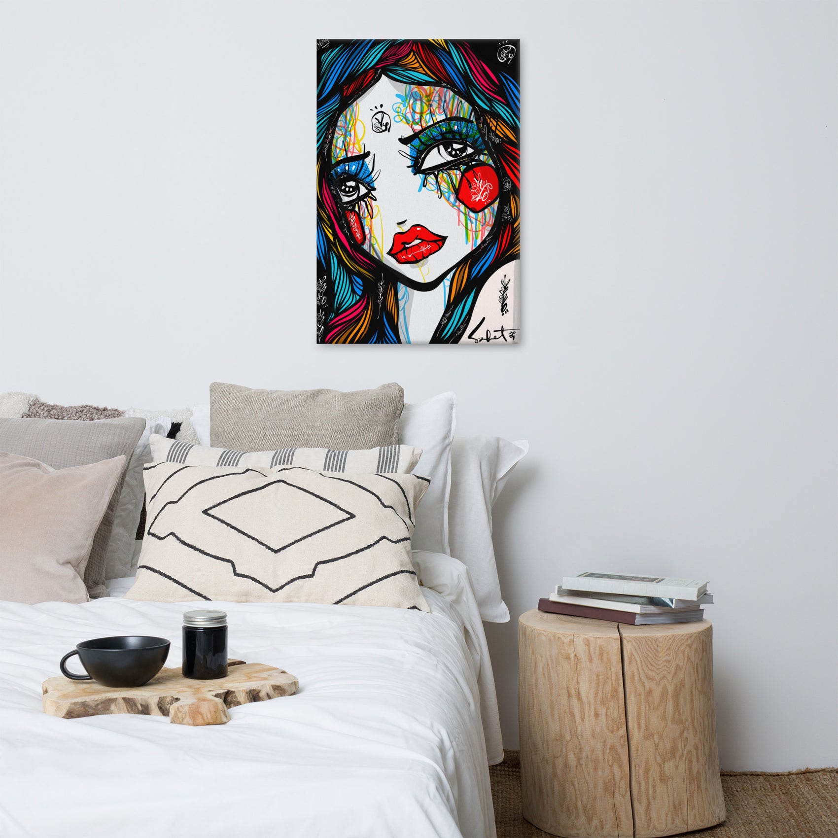 Delousions 2021 Sabet Canvas Print