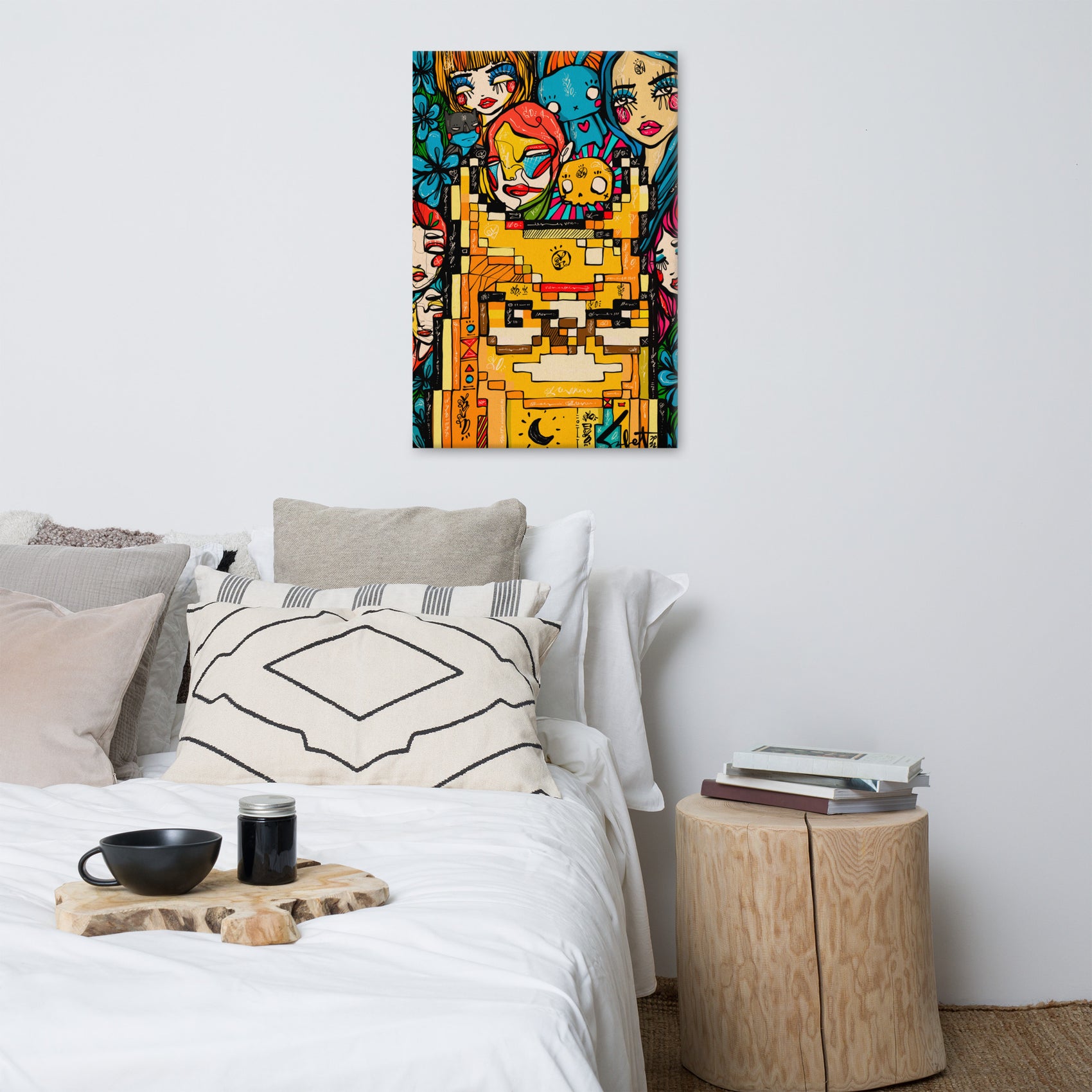 Bird On The Moon 2022 Sabet Canvas Print