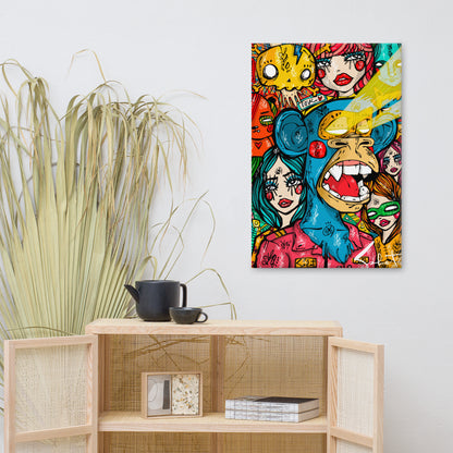 Ape Activated 2022 Sabet x Bayc Canvas Print