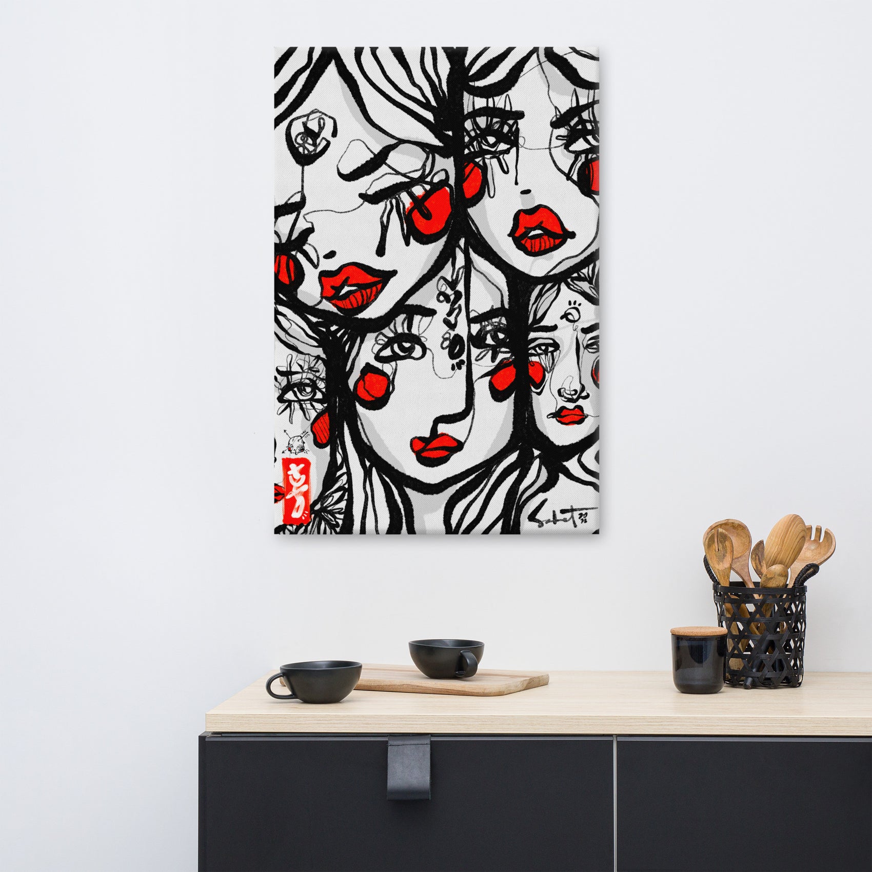 Karina 2022 Sabet Canvas Print
