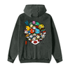 Buttercup Color Vintage Zipper Fleece Hoodie | Limited Edition of 50