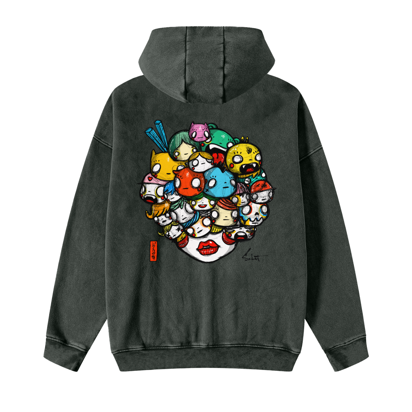 Buttercup Color Vintage Zipper Fleece Hoodie | Limited Edition of 50